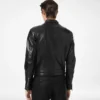 Nappa Grain Leather Biker
