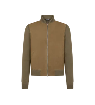 Nubuck Front Merino Bomber