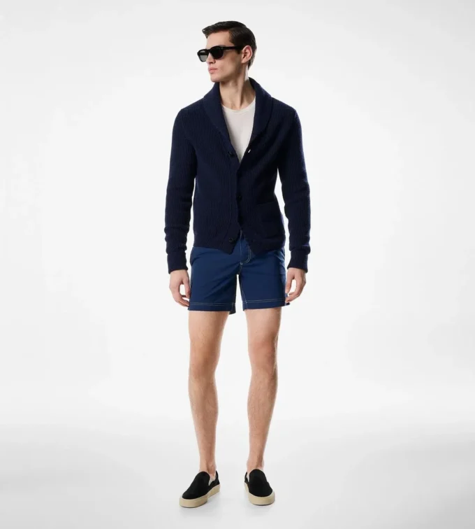 Nylon Contrast Swim Short