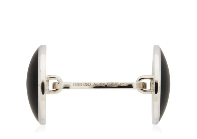 Onyx Round Cufflinks