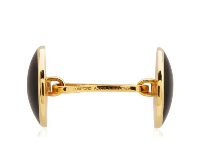 Onyx Round Cufflinks