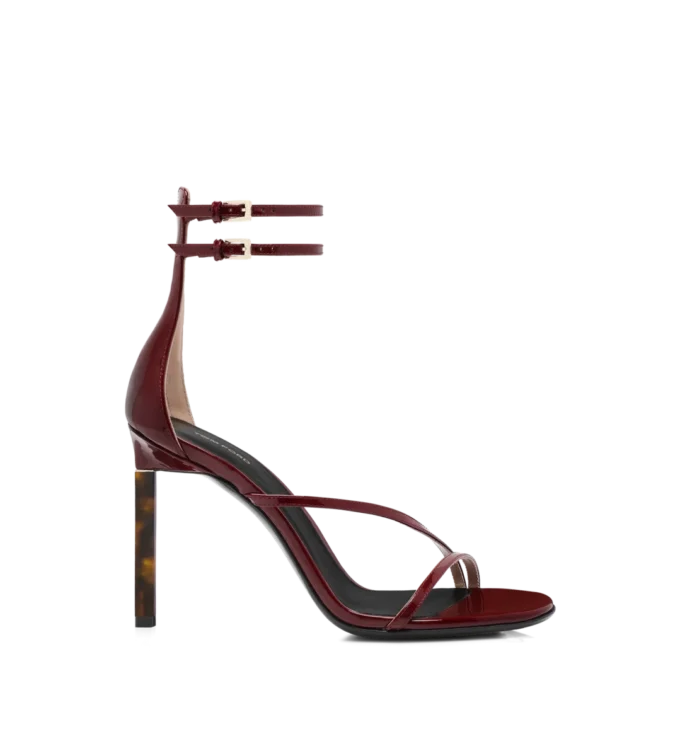 Patent Leather Ankle Strap Sandal Patent Leather Ankle Strap Sandal