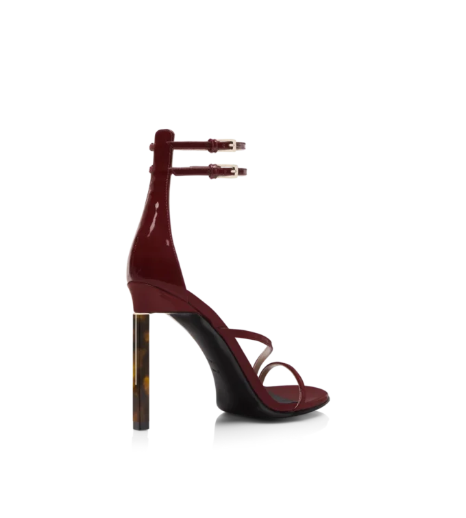 Patent Leather Ankle Strap Sandal Patent Leather Ankle Strap Sandal