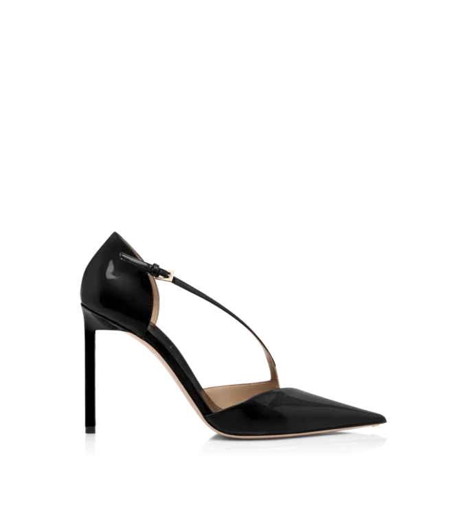 Patent Leather Asymmetric Pump Patent Leather Asymmetric Pump