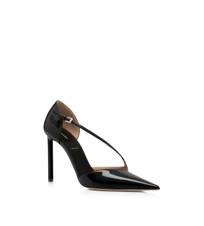 Patent Leather Asymmetric Pump Patent Leather Asymmetric Pump