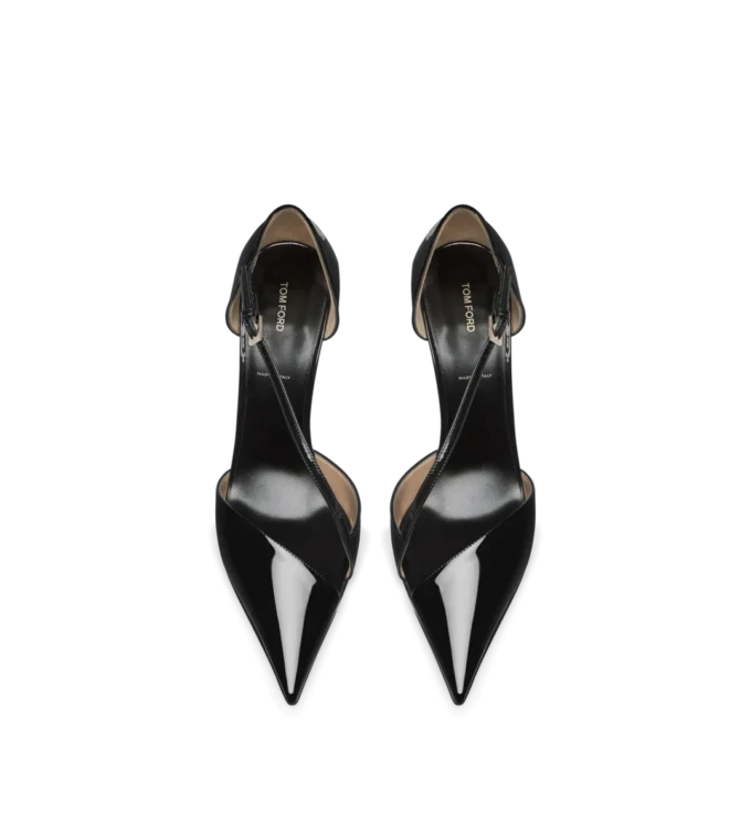 Patent Leather Asymmetric Pump Patent Leather Asymmetric Pump