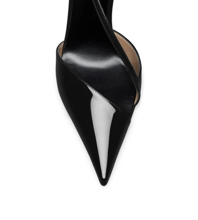 Patent Leather Asymmetric Pump Patent Leather Asymmetric Pump