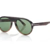 Pilot Horn Sunglasses