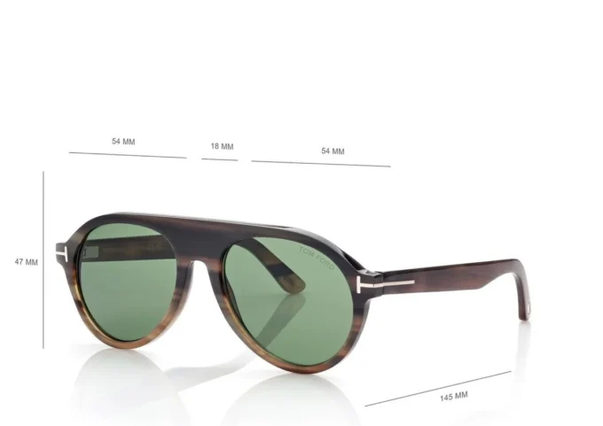 Pilot Horn Sunglasses