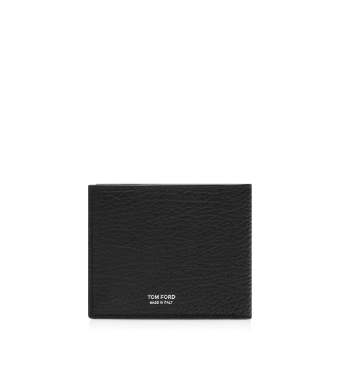 Printed Deer Leather Elongated T Line Classic Bifold Wallet Printed Deer Leather Elongated T Line Classic Bifold Wallet