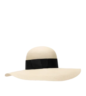 Raffia Brim Hat