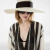 Raffia Brim Hat