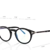 Round Horn Blue Block Opticals Round Horn Blue Block Opticals