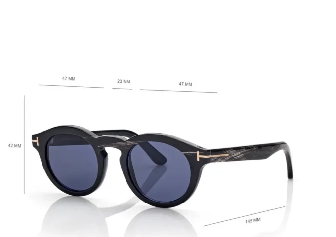 Round Horn Sunglasses Round Horn Sunglasses