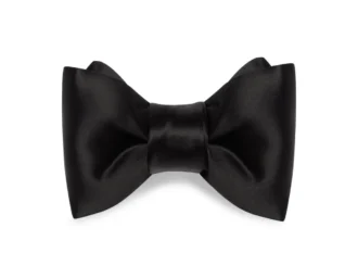 Satin Pre-Tied Bow Tie