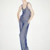 Sequins Embroidery Silk Tank Top Cocktail Dress