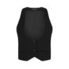 Sharp Grain De Poudre Tuxedo Waistcoat Sharp Grain De Poudre Tuxedo Waistcoat