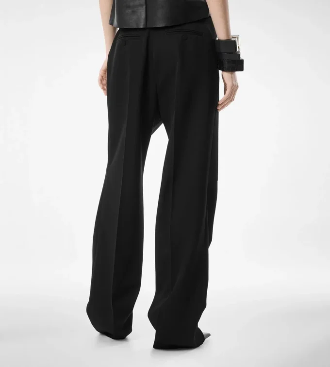 Sharp Wool Pleated Pants Sharp Wool Pleated Pants