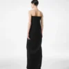 Sharp Wool Strapless Evening Dress Sharp Wool Strapless Evening Dress