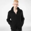 Shearling Collar Cashmere Cardigan Shearling Collar Cashmere Cardigan