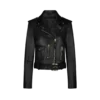 Shiny Plonge Leather Biker Jacket Shiny Plonge Leather Biker Jacket