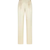 Silk and Wool Twill Tailored Pleated Pants Silk and Wool Twill Tailored Pleated Pants