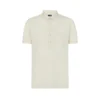 Silk Blend Piquet Polo