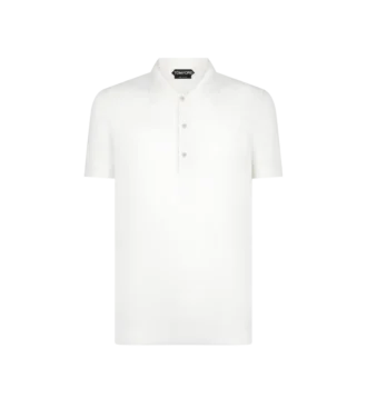 Silk Cotton Mesh Polo