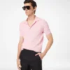 Silk Cotton Piquet Polo Silk Cotton Piquet Polo