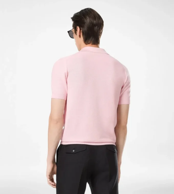 Silk Cotton Piquet Polo Silk Cotton Piquet Polo