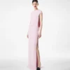 Silk Double Georgette Stretch Evening Dress Silk Double Georgette Stretch Evening Dress