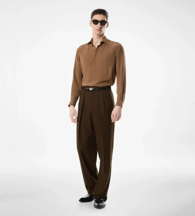 Silk Fluid Fit Shirt Silk Fluid Fit Shirt