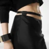 Silk Satin Ankle Length Bias Skirt Silk Satin Ankle Length Bias Skirt