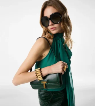 Sleeveless Lavalliere Blouse