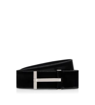 Smooth Leather T Belt