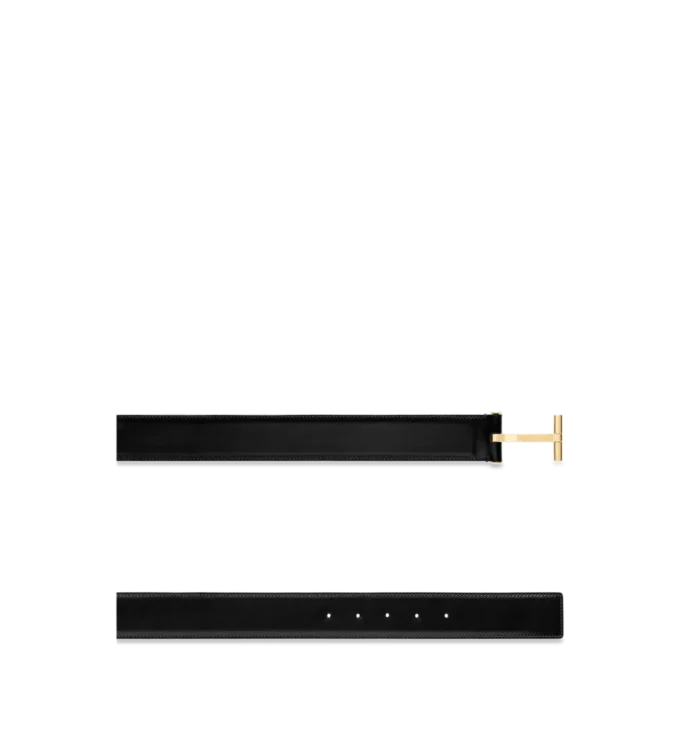 Smooth Leather T Belt