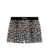 Snow Leopard Silk Boxers Snow Leopard Silk Boxers