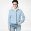 Soft Lamb Suede Overshirt Jacket
