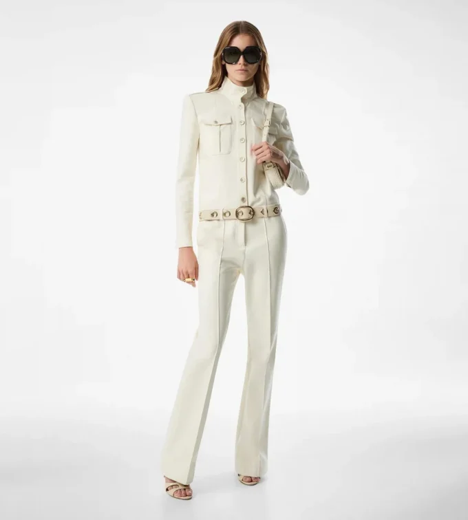 Stand Collar Safari Jumpsuit Stand Collar Safari Jumpsuit