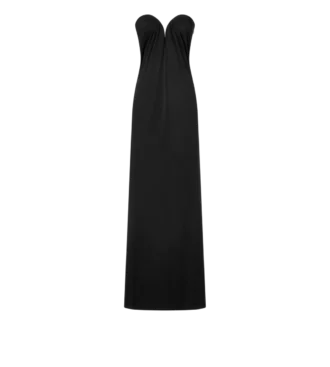 Strapless Draped Evening Dress Strapless Draped Evening Dress