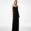 Strapless Draped Evening Dress Strapless Draped Evening Dress