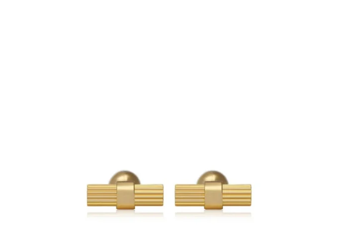 Striped T Cufflinks