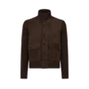 Suede Front Merino Blouson