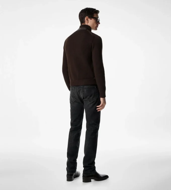 Suede Front Merino Blouson