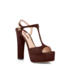 Suede Leather Angelina Platform Sandal