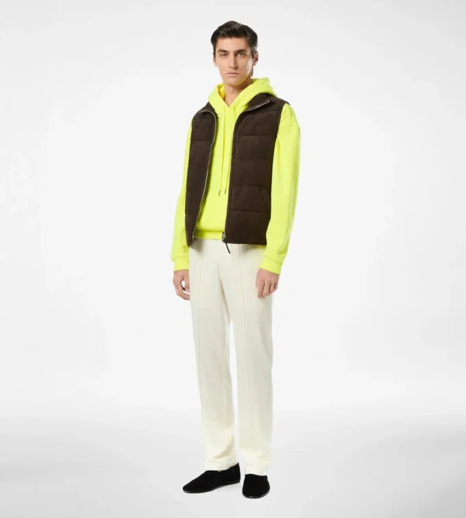 Suede Light-Fill Gilet