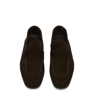 Suede Sean Twisted Band Loafer