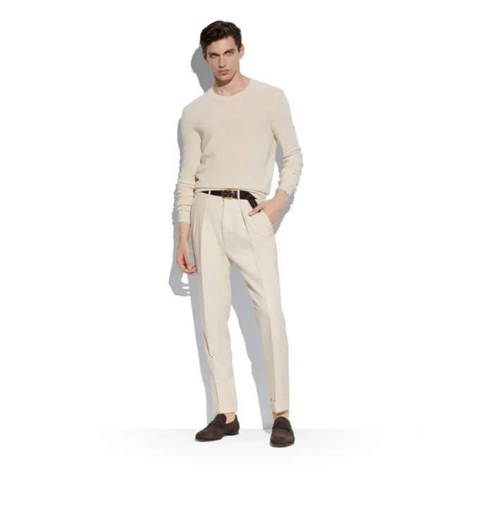 Suede Sean Twisted Band Loafer