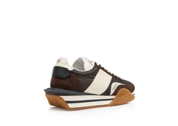 Suede Technical Fabric James Sneaker Suede Technical Fabric James Sneaker
