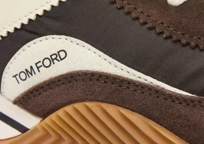Suede Technical Fabric James Sneaker Suede Technical Fabric James Sneaker